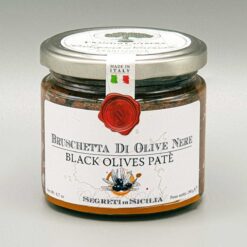 Schwarze Olivenpaste